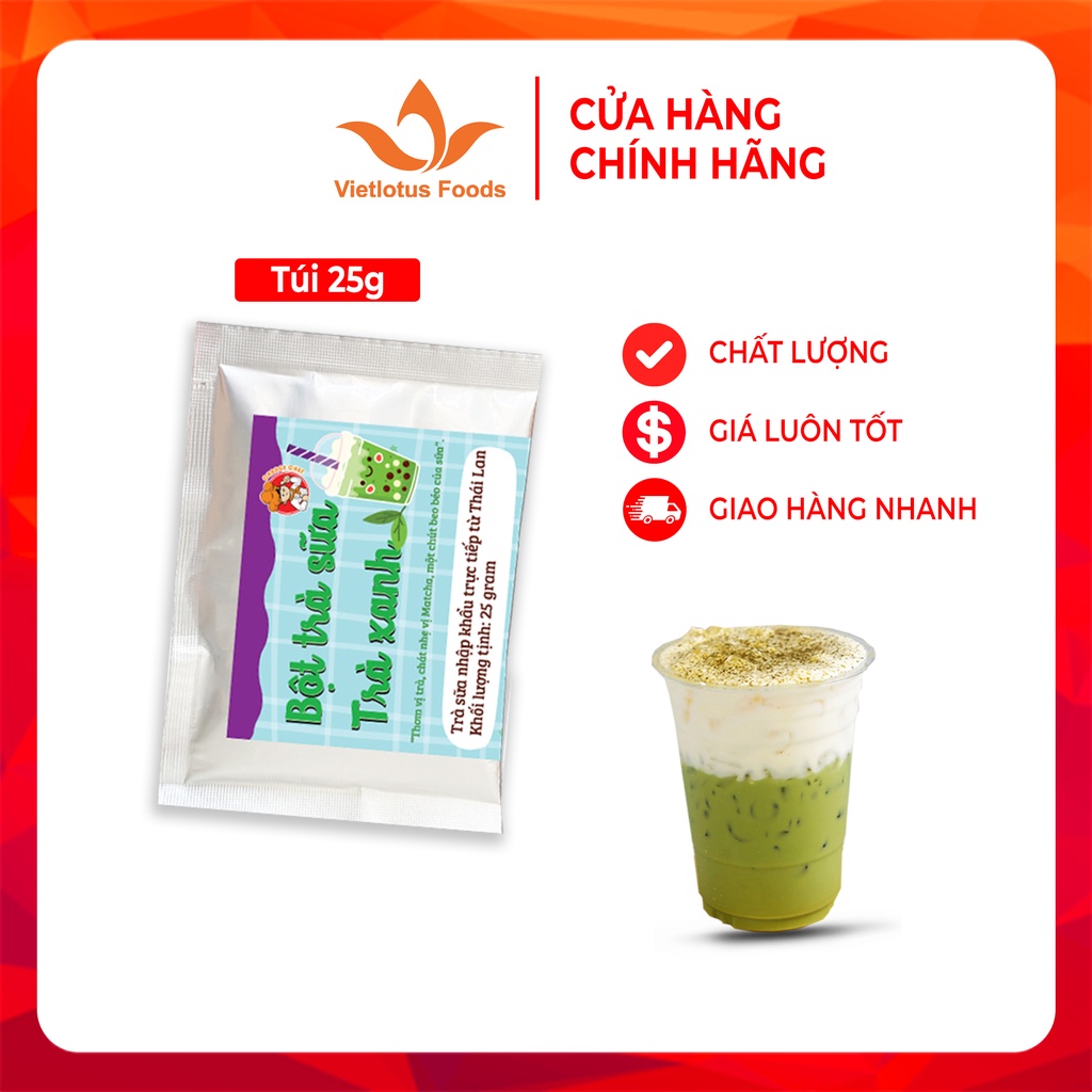 Bột Trà Sữa Matcha Na Arun - Matcha Green Tea Power 500g