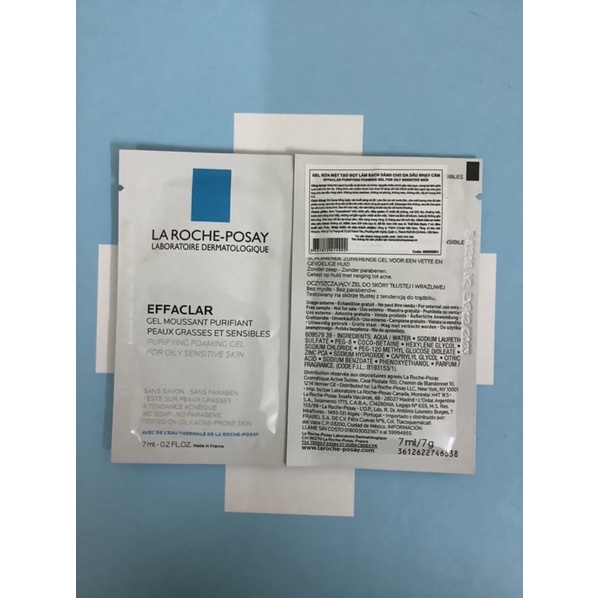 Gel rửa mặt, Kem dưỡng Dou+, Serum C10, Kem dưỡng B5…,hãng La roche posay
