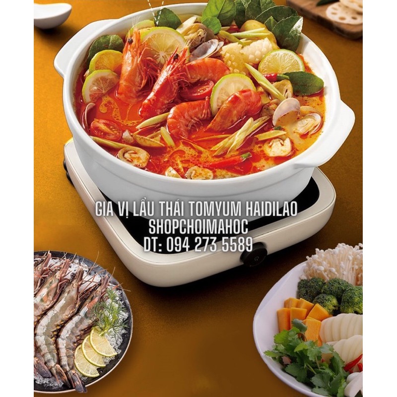 [Mã 77FMCGSALE1 giảm 10% đơn 250K] Gia vị lẩu Haidilao vị lẩu thái tomyum | BigBuy360 - bigbuy360.vn