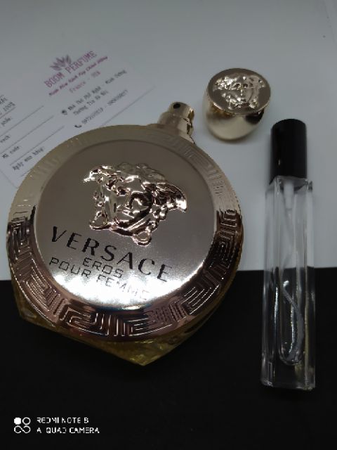 (mẫu thử) Nước hoa nữ Versace Eros Femme EDP