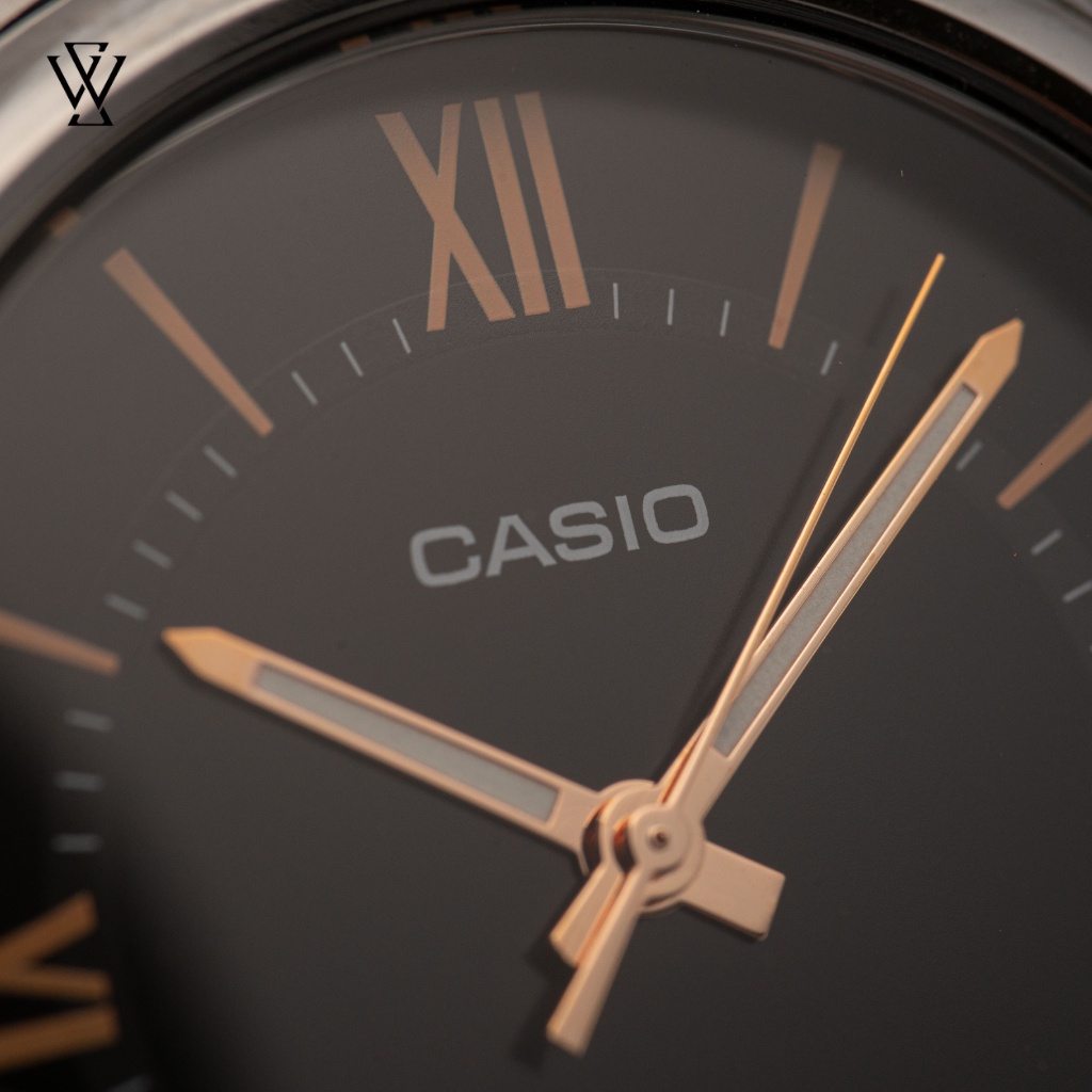 Đồng Hồ Quartz Nam Casio WATCHSTORE MTP-V005D-1B5UDF Thiết Kế Kính Khoáng 40mm, Dây Kim Loại, Vỏ Thép Không Gỉ