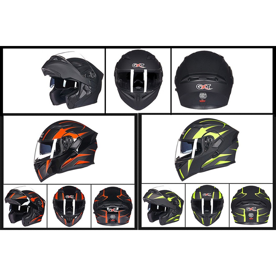 MŨ FULLFACE LẬT HÀM GXT