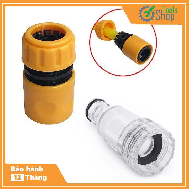 Bộ Khớp Cút nối nhanh đầu vào cho máy rửa xe (Gồm lọc rác và nối nhanh)