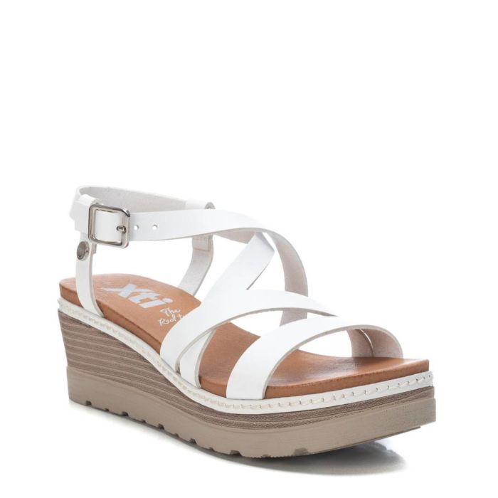 Giày Sandals Nữ XTI White Pu Ladies Sandals