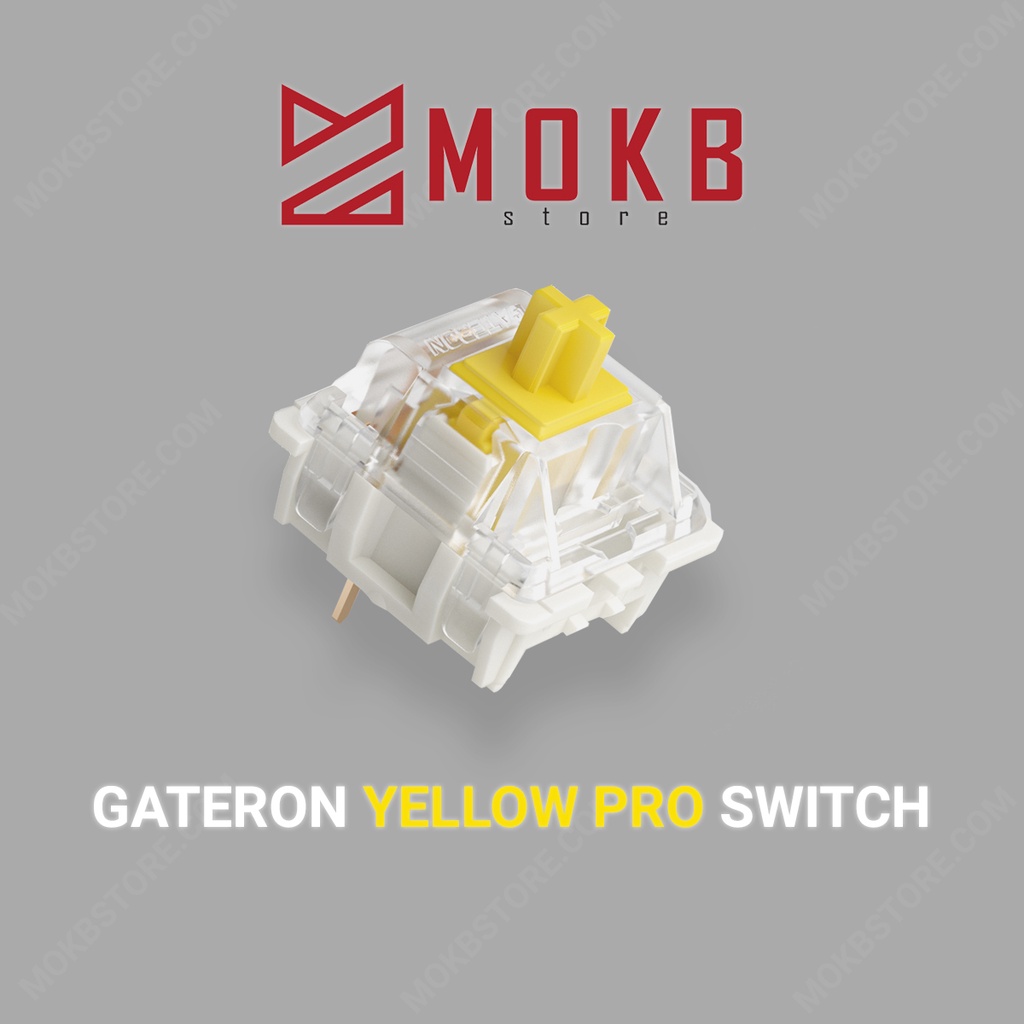 Gateron Milky Yellow Pro | Yellow Pro Switch - Công tắc bàn phím cơ
