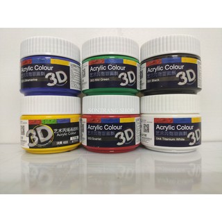 MÀU ACRYLIC 3D 100ml