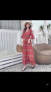 [ORDER] VÁY HOẠ TIẾT THỔ CẨM