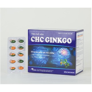CHC GINKGO BỔ NÃO, TUẦN HOÀN NÃO, CẢI THIỆN GIẤC NGỦ, TĂNG TRÍ NHỚ.
