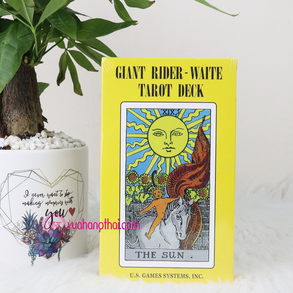 Bộ Bài Bói Giant Rider Waite Tarot Deck - Size gốc 9.5x16.5cm