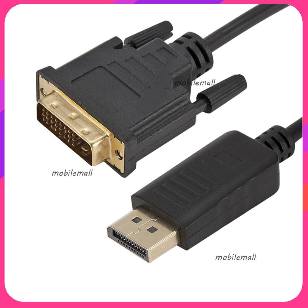 MớiDP to DVI adapter cable Displayport to DVI 24+1 adapter cable 1.8 meters