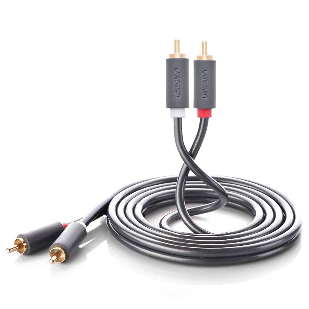 Cáp AV 2 đầu hoa sen 3m UGREEN 10519 cao cấp - Hàng chính hãng bảo hành 18 tháng
