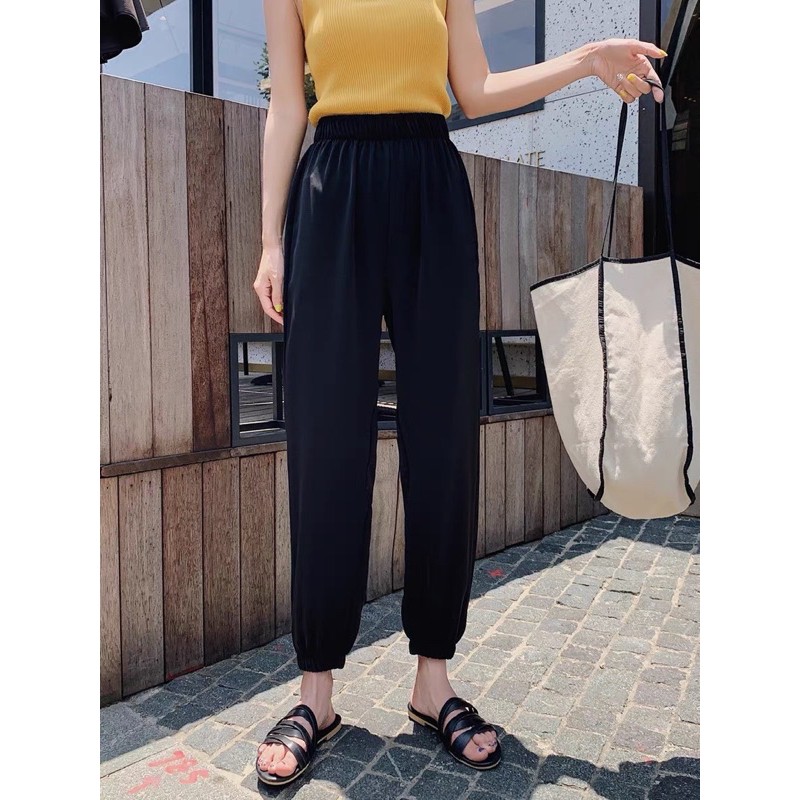 Quần jogger đũi bo gấu trẻ trung | BigBuy360 - bigbuy360.vn