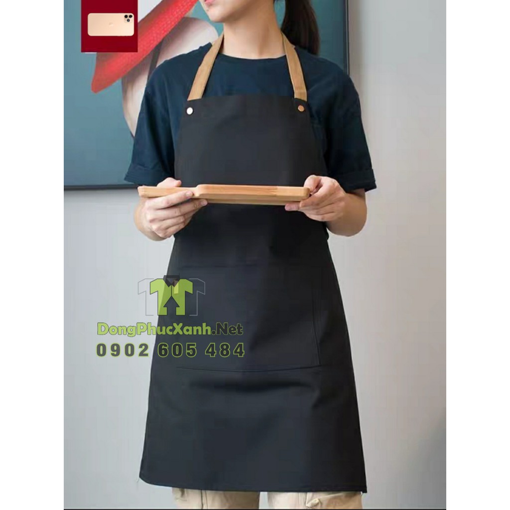 Tạp Dề Pha Chế Dùng Cho Cả Nam /Nữ Cao Cấp Tạp dề phục vụ Tạp dề cho nhân viên pha chế | BigBuy360 - bigbuy360.vn