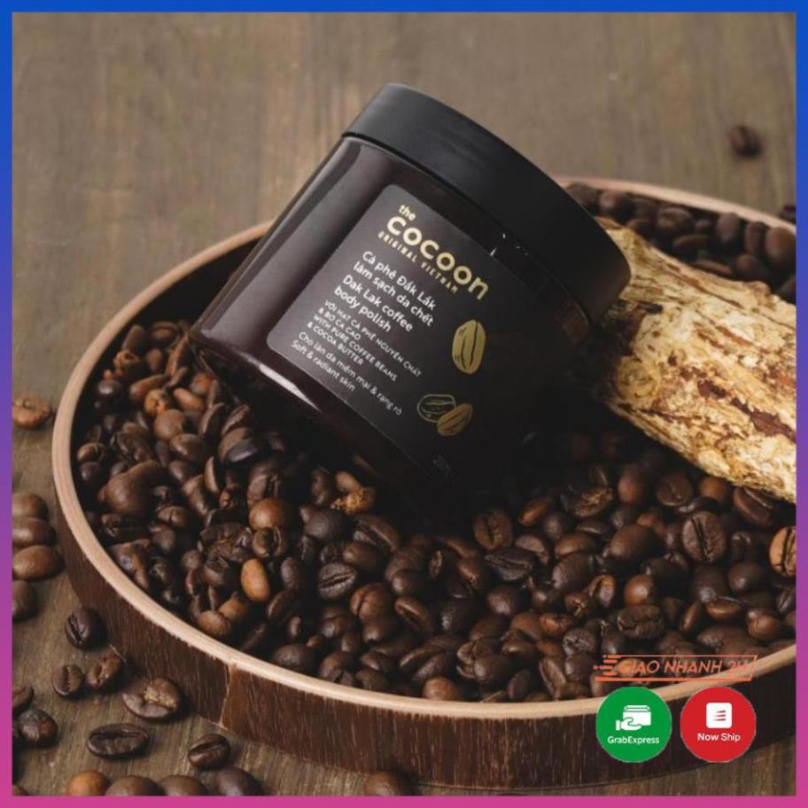 Tẩy da chết cơ thể cà phê Đắk Lắk Cocoon cho làn da mềm mại và rạng rỡ 200ml | BigBuy360 - bigbuy360.vn