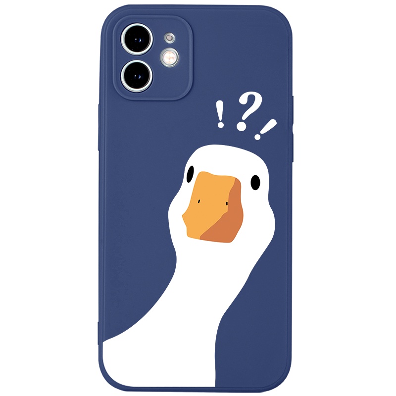 Ốp lưng JEERO mềm hoạt hình dễ thương đẹp độc lạ Cho iPhone 14 13 12 11 Pro Max SE 2020 X XR XS 8 7 ip 6S 6 Plus kute HFF688