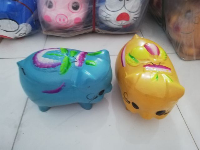 Heo đất tiết kiệm lớn 17x18x28cm ! | BigBuy360 - bigbuy360.vn