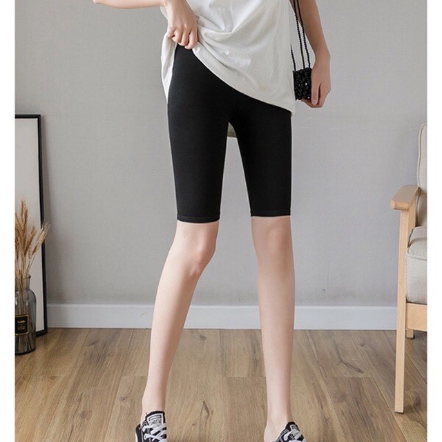 Quần legging lửng nữ cạp chun co giãn 4 chiều - Q05