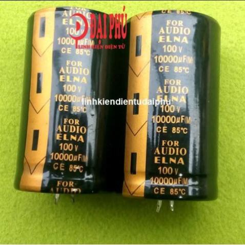 Tụ Elna 10000uf 100V for audio