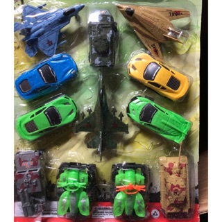 12 xe tăng +máy bay +ô tô chạy đà cho bé