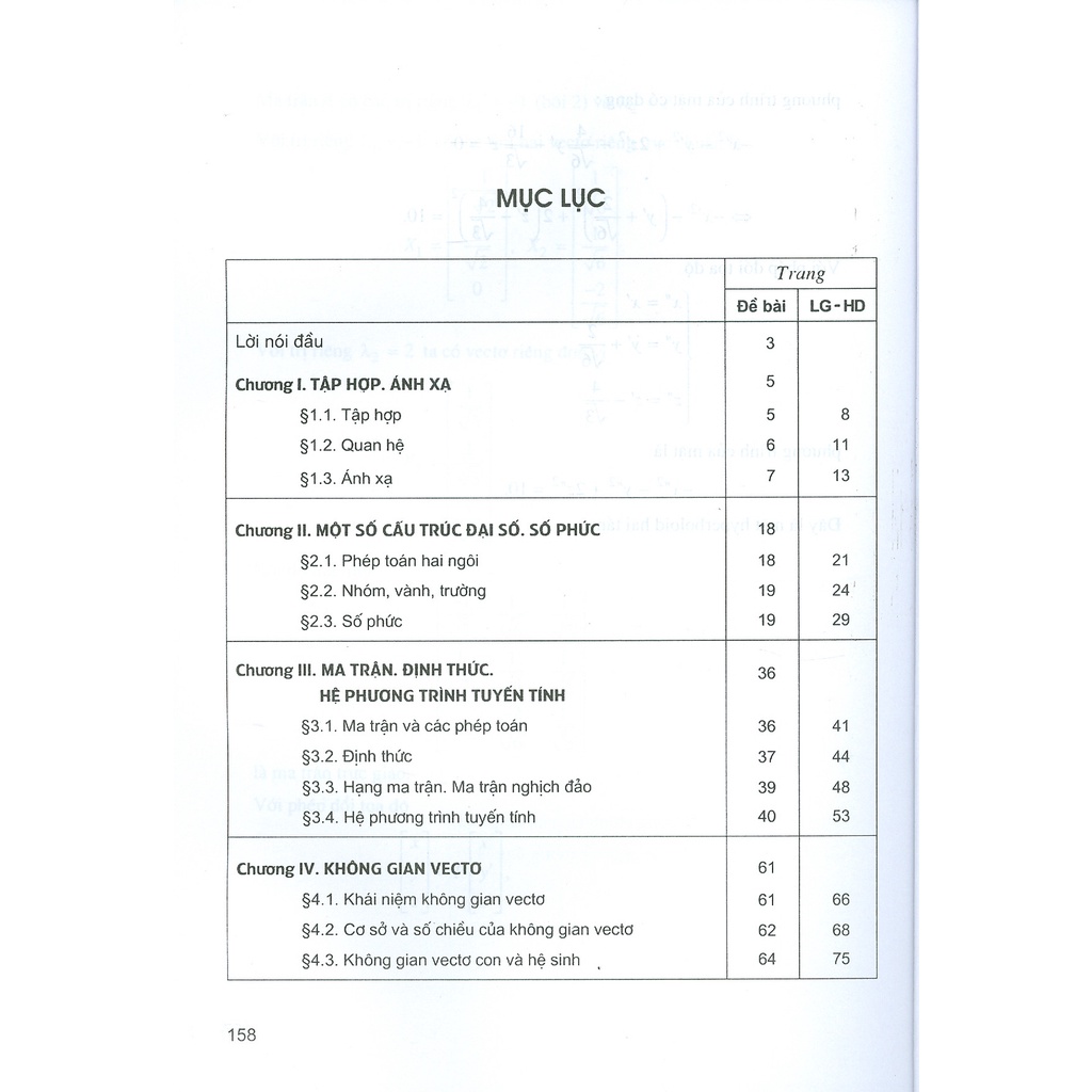 Sách - Bài Tập Toán Cao Cấp Tập 1 - Đại Số Và Hình Học Giải Tích