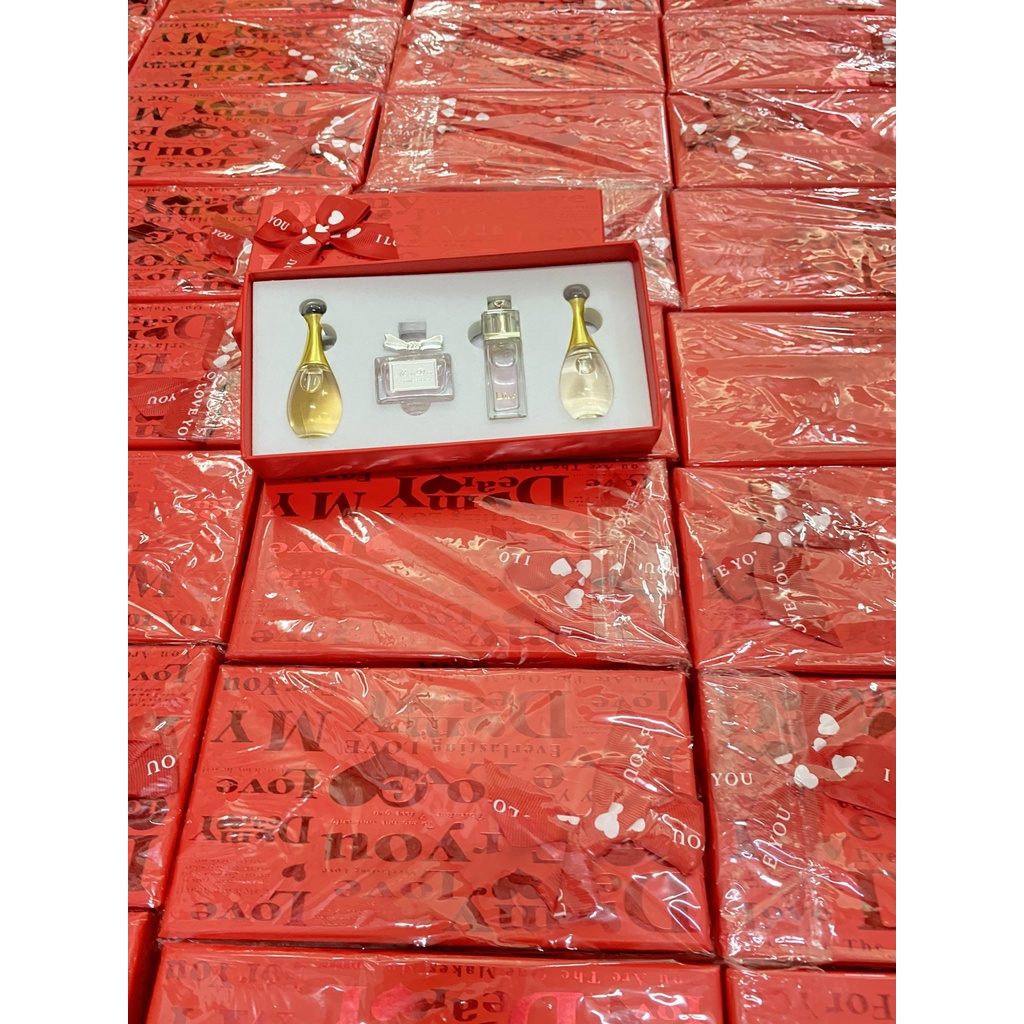 Set Nước Hoa Dior 4 Chai 5ml | Thế Giới Skin Care