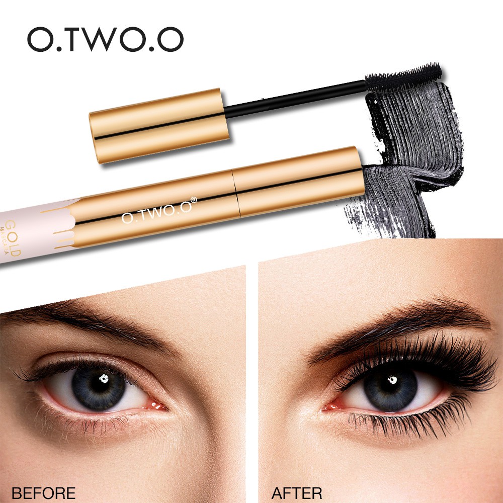 Bộ bút kẻ mắt + mascara O.TWO.O trang điểm lâu trôi chống thấm nước và nhanh khô 95g