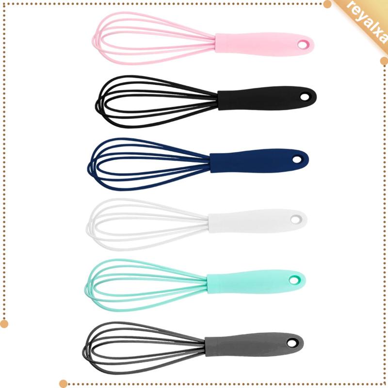 Dụng Cụ Đánh Trứng Cầm Tay Bằng Silicone Không Trầy Tiện Dụng Cho Nhà Bếp