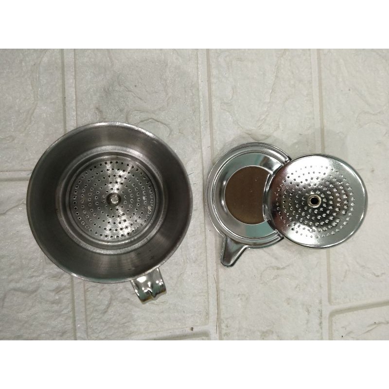 Phin pha cà phê inox vặn ,các số