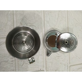 Phin pha cà phê inox vặn ,các số