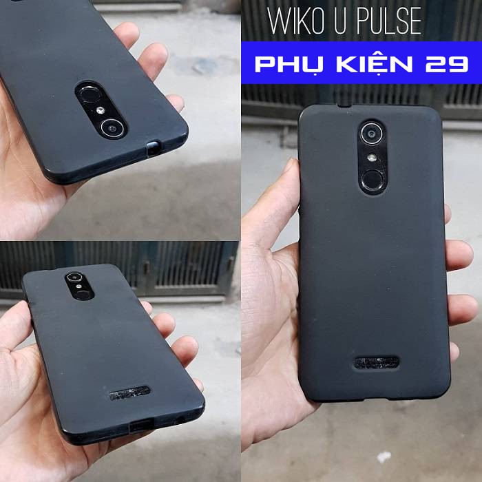 [Wiko Robby/Wiko U Pulse] Ốp lưng silicon dẻo nhám cao cấp Pudini