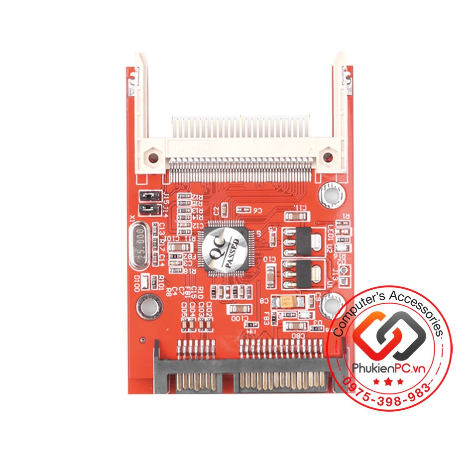 Card chuyển thẻ nhớ CF sang SATA 2.5, sao chép dữ liệu thẻ nhớ CF, khôi phục dữ liệu