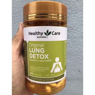 Viên uống thải độc phổi Lung detox healthy care