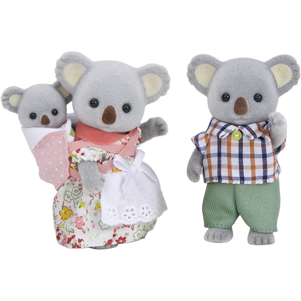 Sylvanian Families Gia Đình 3 Thành Viên Gấu Koala Family