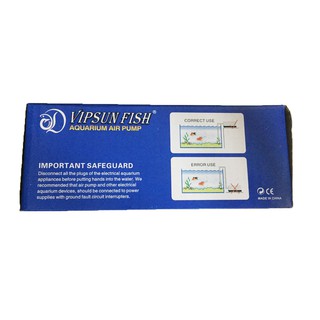 MÁY SỤC SỦI KHÍ OXY 2 VÒI VIPSUN FISH VS-348A