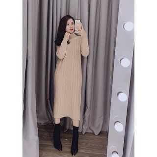 Váy len lọ suông sang chảnh - ảnh thật