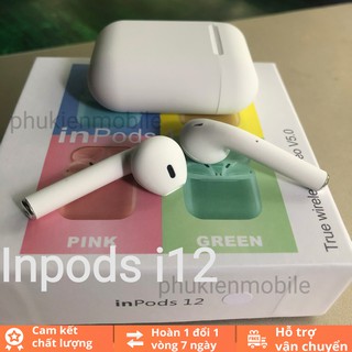 Tai nghe inpods i12 new pro tws bluetooth 5.0