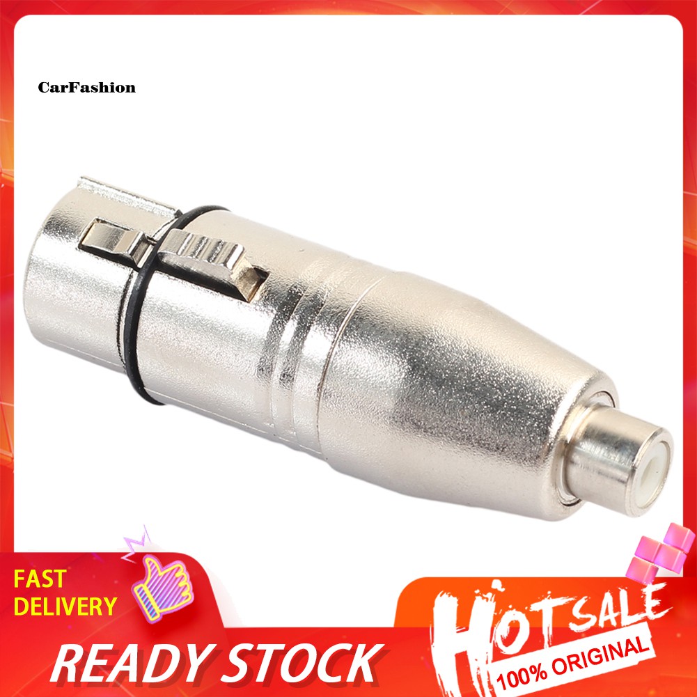 1 Đầu Nối Xlr 3 Cực Chuyển Đổi Từ Cổng Cắm Xlr Sang Rca Cái