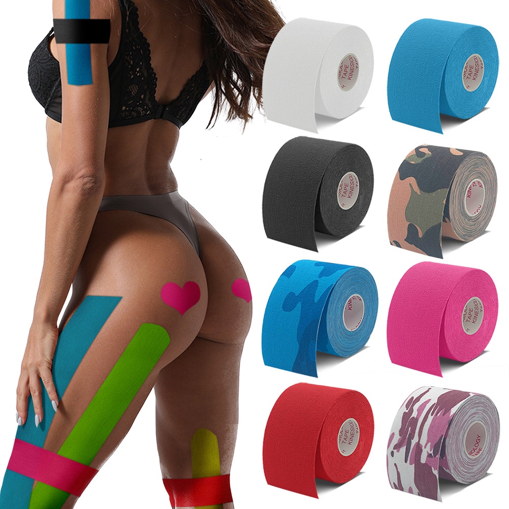 Băng Dán Cơ Thể Thao, Băng Keo Dán Cơ Kinesiology / Kinesio Cao Cấp