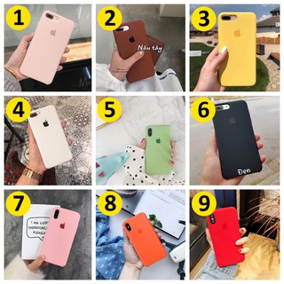 Ốp chống bẩn có nhiều màu cho iPhone từ 6,6plus,7plus,xs,xsmax