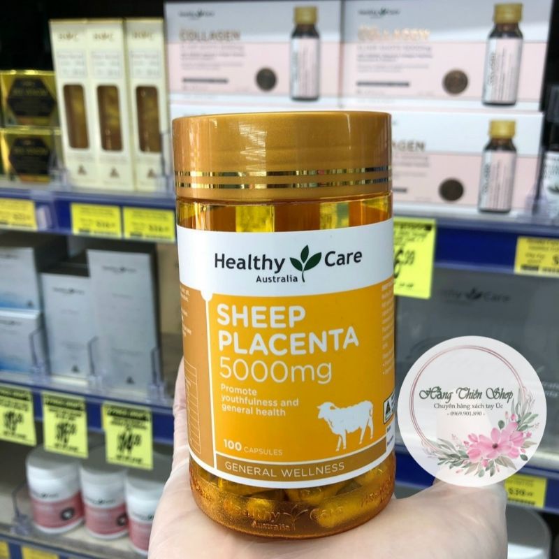 Nhau thai cừu Healthy-Care Sheep Placenta 100v