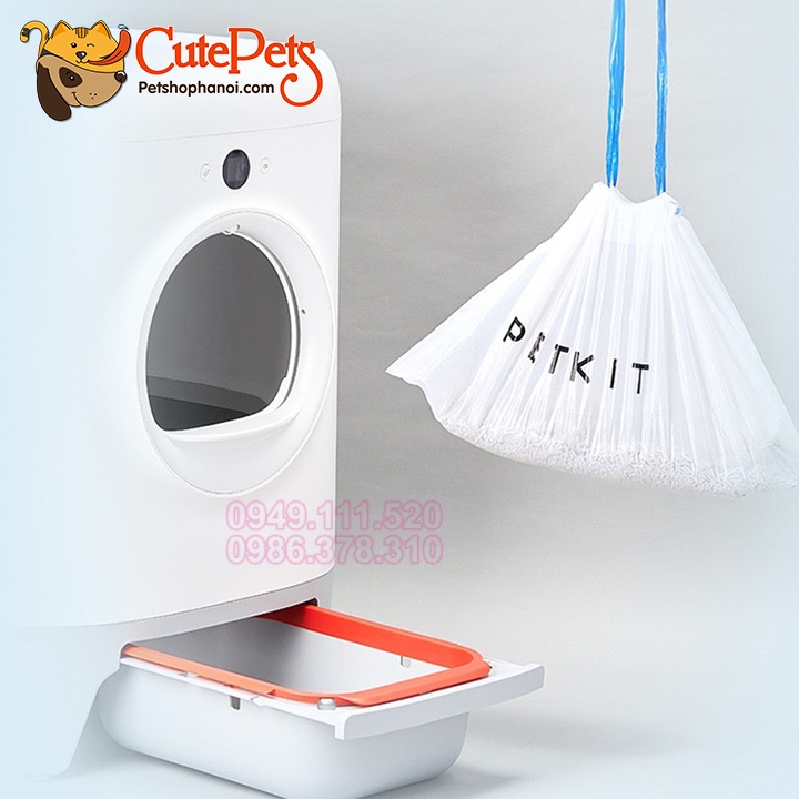 Túi rác máy vệ sinh Petkit Pura X dành cho mèo - Phụ kiện thú cưng Hà Nội