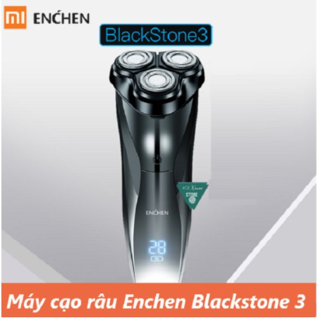 Máy cạo râu cao cấp Xiaomi Enchen BlackStone 3 Electric Shaver 3D, máy cạo râu đa năng chính hãng chống nước