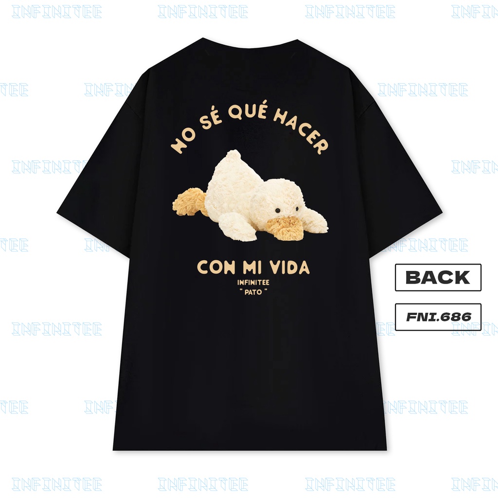 [Mã FATREND02 giảm đến 30k đơn 99k] Áo thun INFINITEE Fni0686, Thun 100% Cotton - form rộng Unisex. | BigBuy360 - bigbuy360.vn