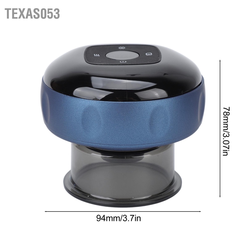 [Hàng HOT] Máy massage giác hơi Suolaer hoạt động bằng điện Giảm Mệt Mỏi 12 Chế Độ Thông Minh【Texas053】