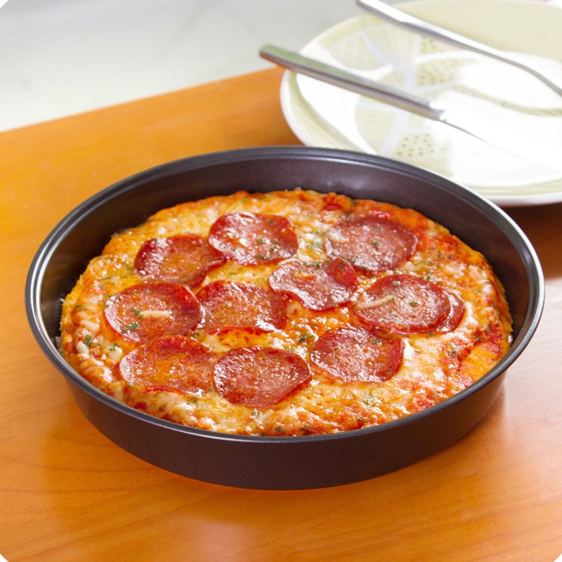 Khay Nướng Bánh Pizza Hình Tròn 8 "Chống Dính