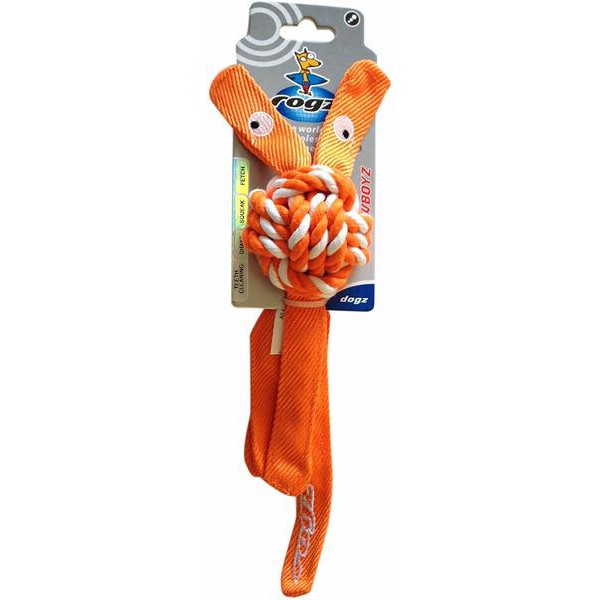 Đồ chơi cho chó ROGZ COWBOYZ ROPE TOY - ORANGE