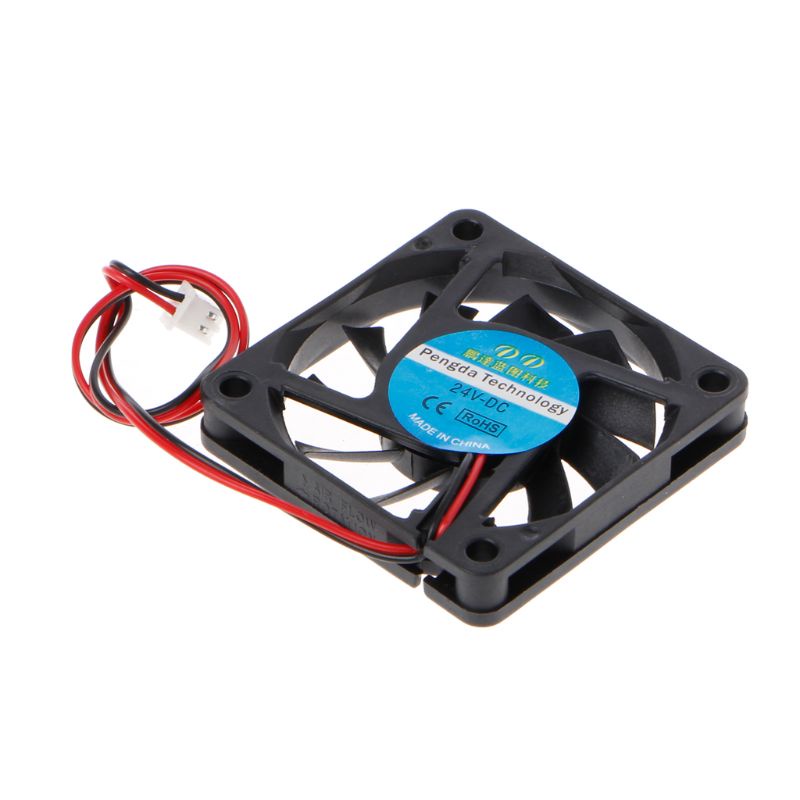 Quạt Tản Nhiệt 6CM DC 24V Không Chổi Than 6010 60mm Cho Máy Tính