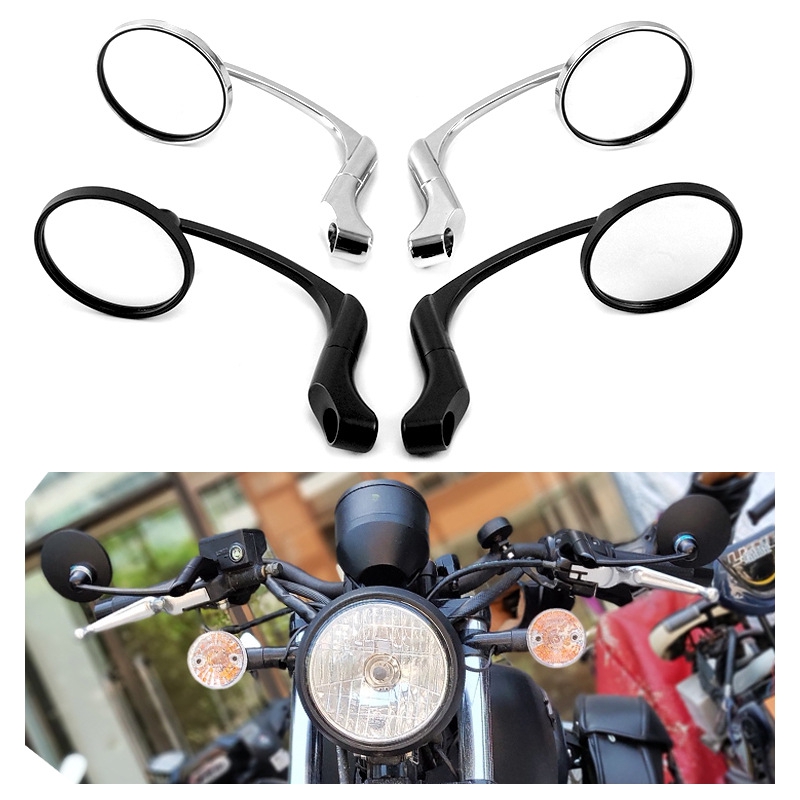Bộ 2 Kính Chiếu Hậu Tròn Dành Cho Xe Máy