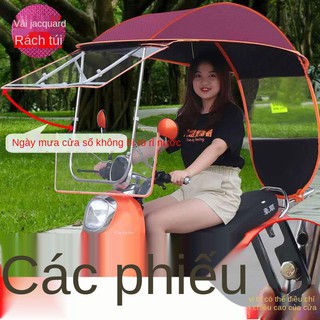 ô tô điện, bạt che nắng, tán xe máy ắc quy mới dày chống nắng mưa