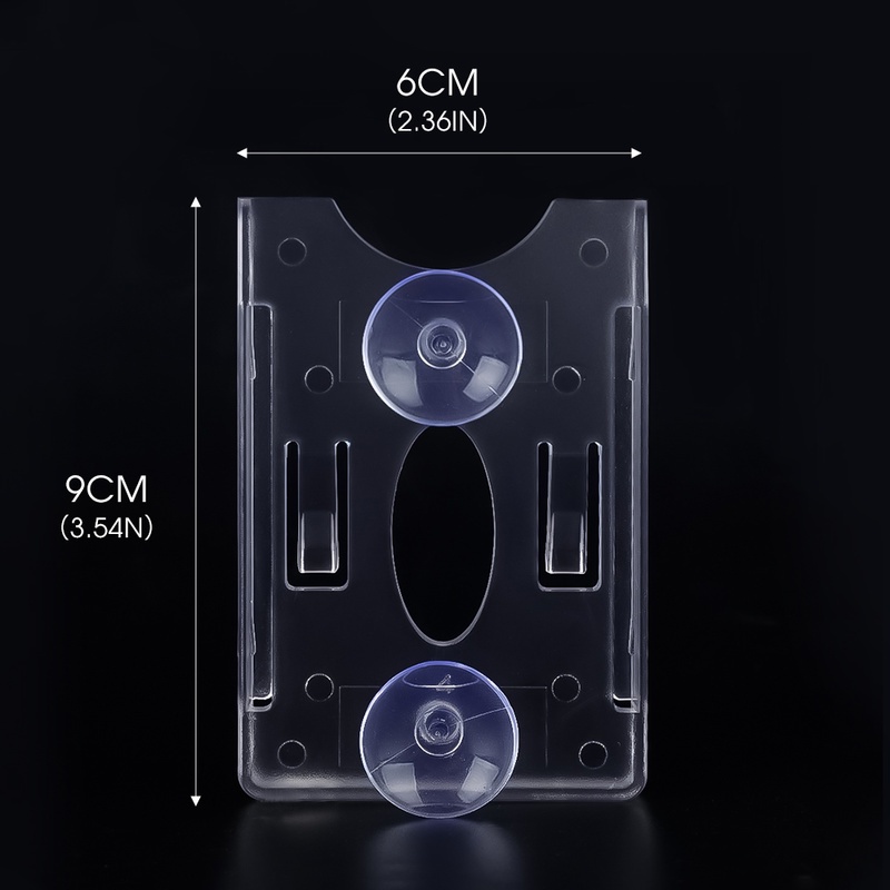 Túi Đựng Thẻ ID IC Trong Suốt Gắn Kính Chắn Gió Xe Hơi